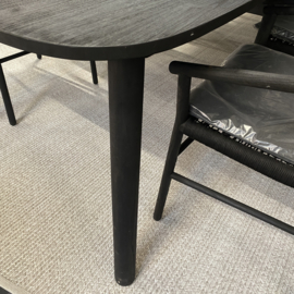 Diningset Max&Luuk tafel LENNON en stoelen KEVIN