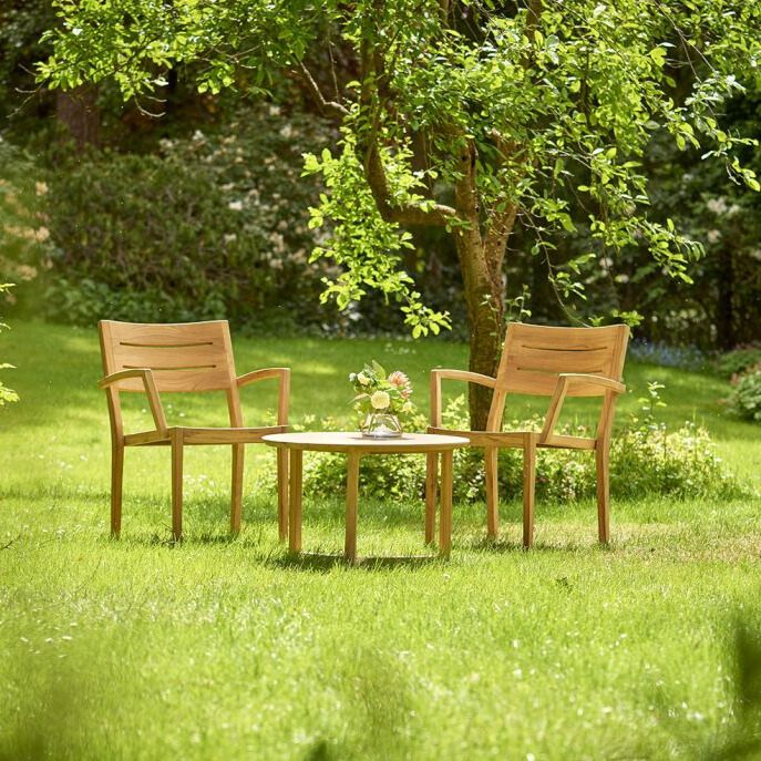 Stapelstoel Traditional Teak GRACE
