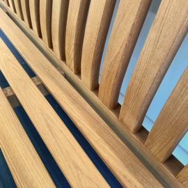 Traditional Teak bank teak VICTORIA 215cm