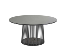 Diningset Solpuri tafel GRID en diningstoelen LOOP