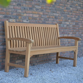 Traditional Teak bank teak VICTORIA 215cm