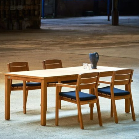 Tuintafel Traditional Teak FLORIS 152x93 cm.