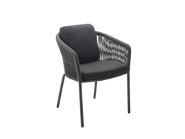 Diningset Solpuri tafel GRID en diningstoelen LOOP