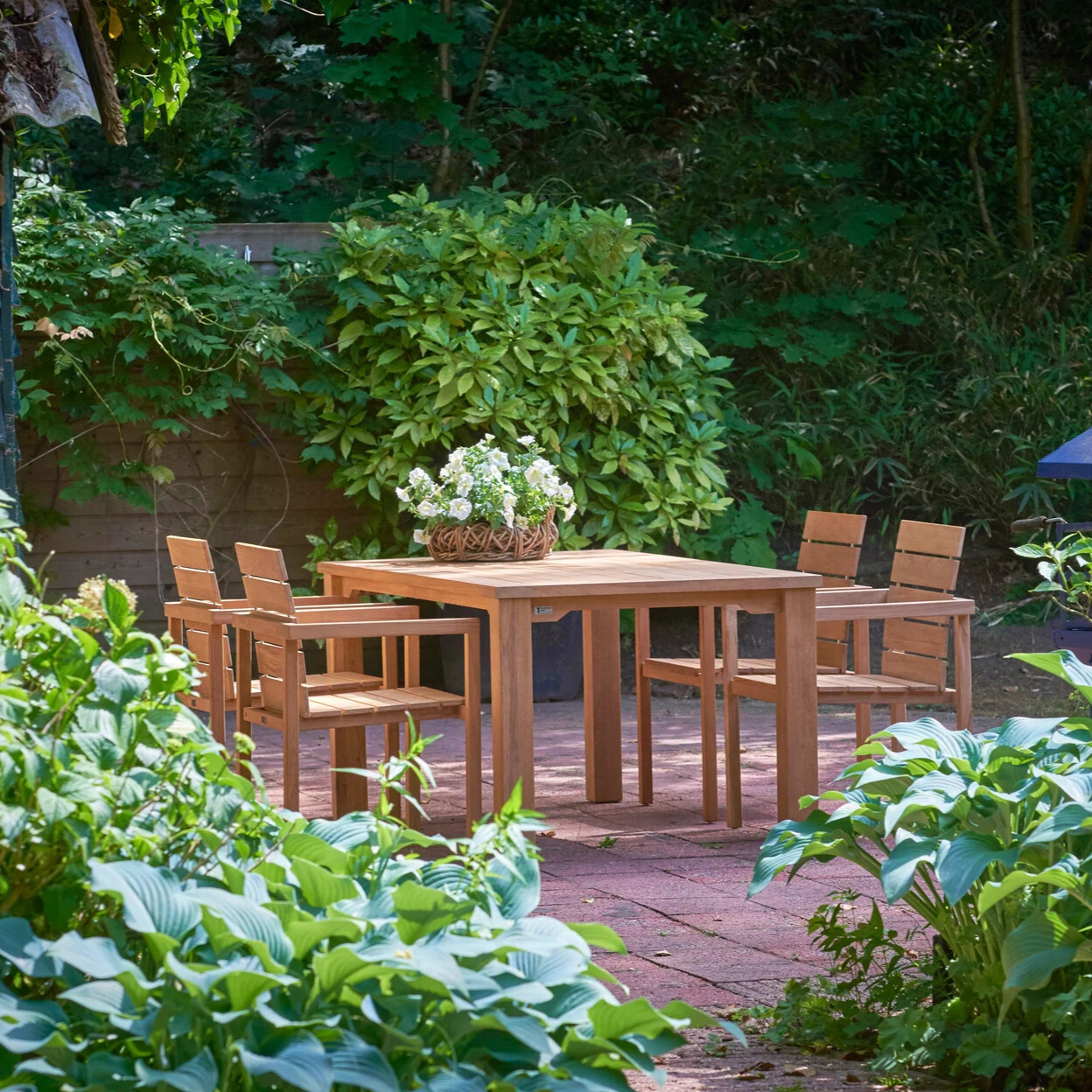 Stapelstoel Traditional Teak Maxima