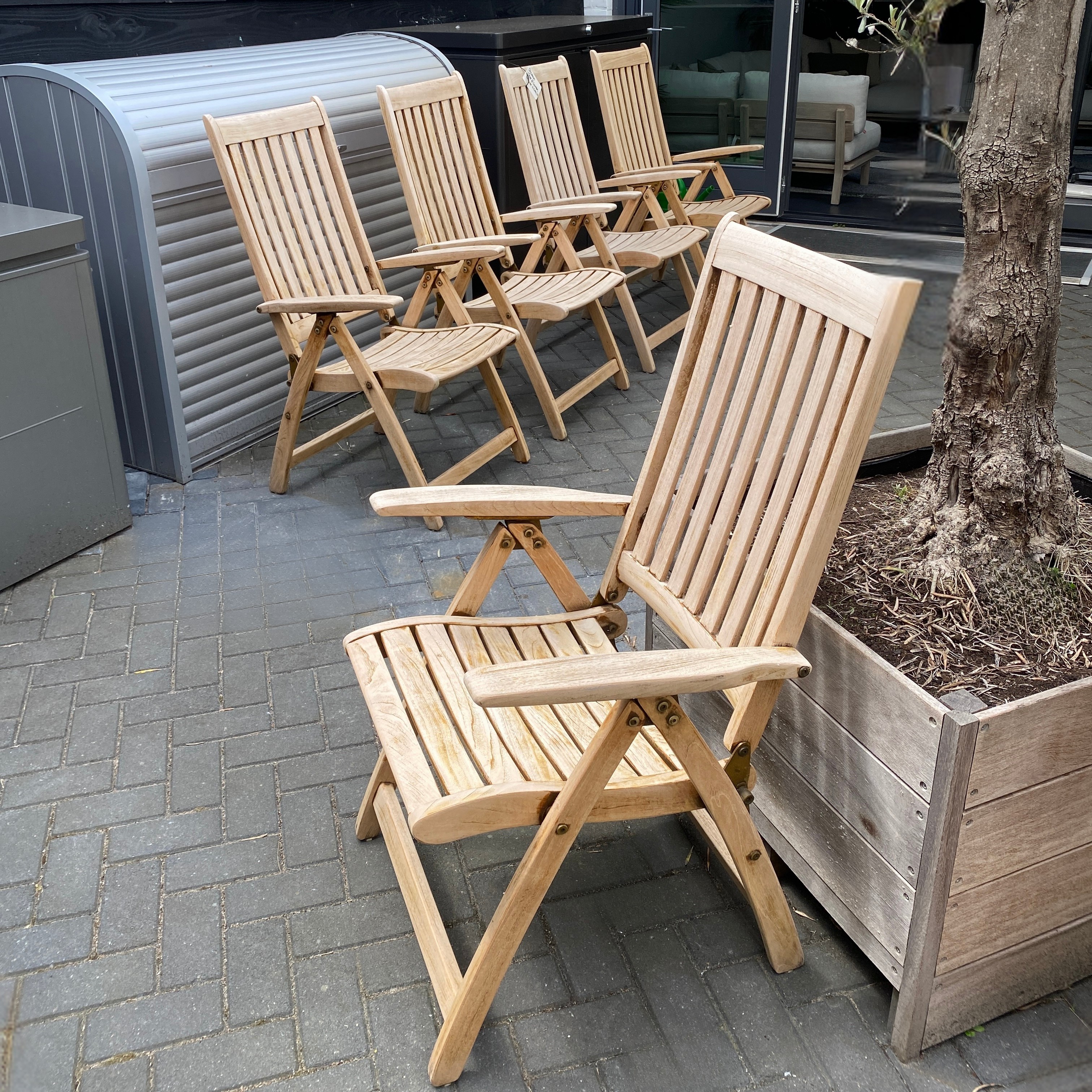 Teak&Garden recliners