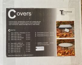 Traditional Teak Beschermhoes cover voor stokparasol