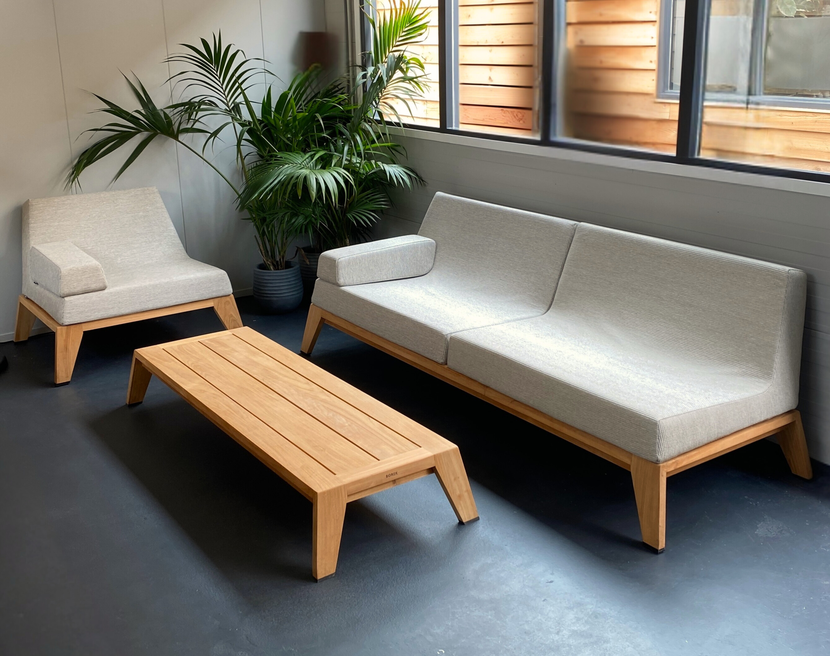 Loungechair Borek HYBRID met armsteun