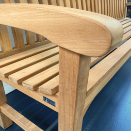 Traditional Teak bank teak VICTORIA 215cm