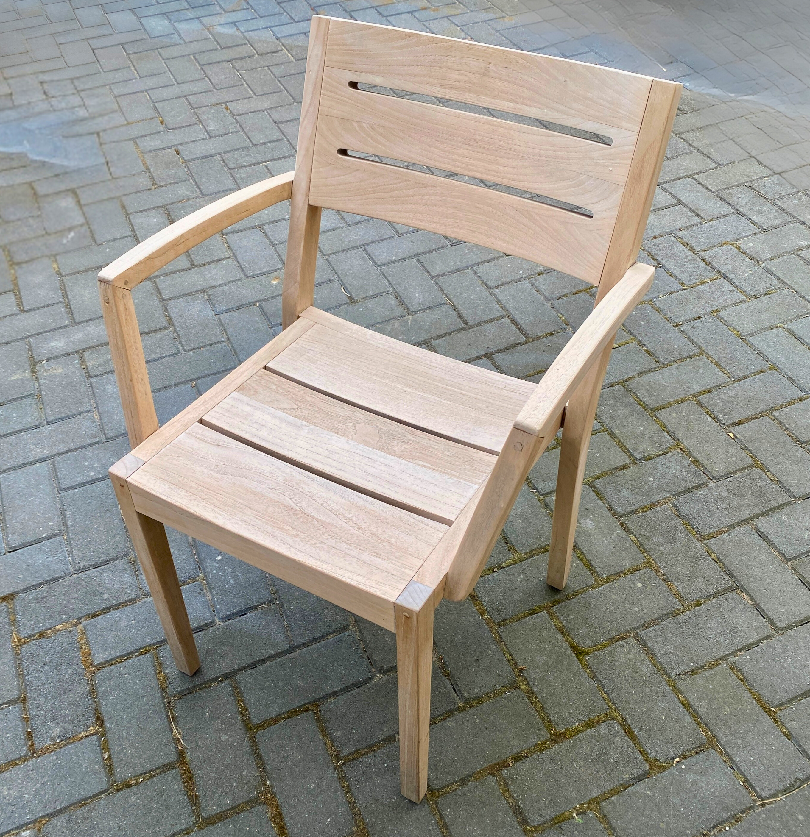 Traditional Teak stapelstoel Grace