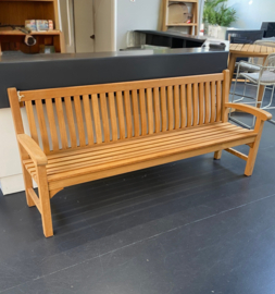 Traditional Teak bank teak VICTORIA 215cm