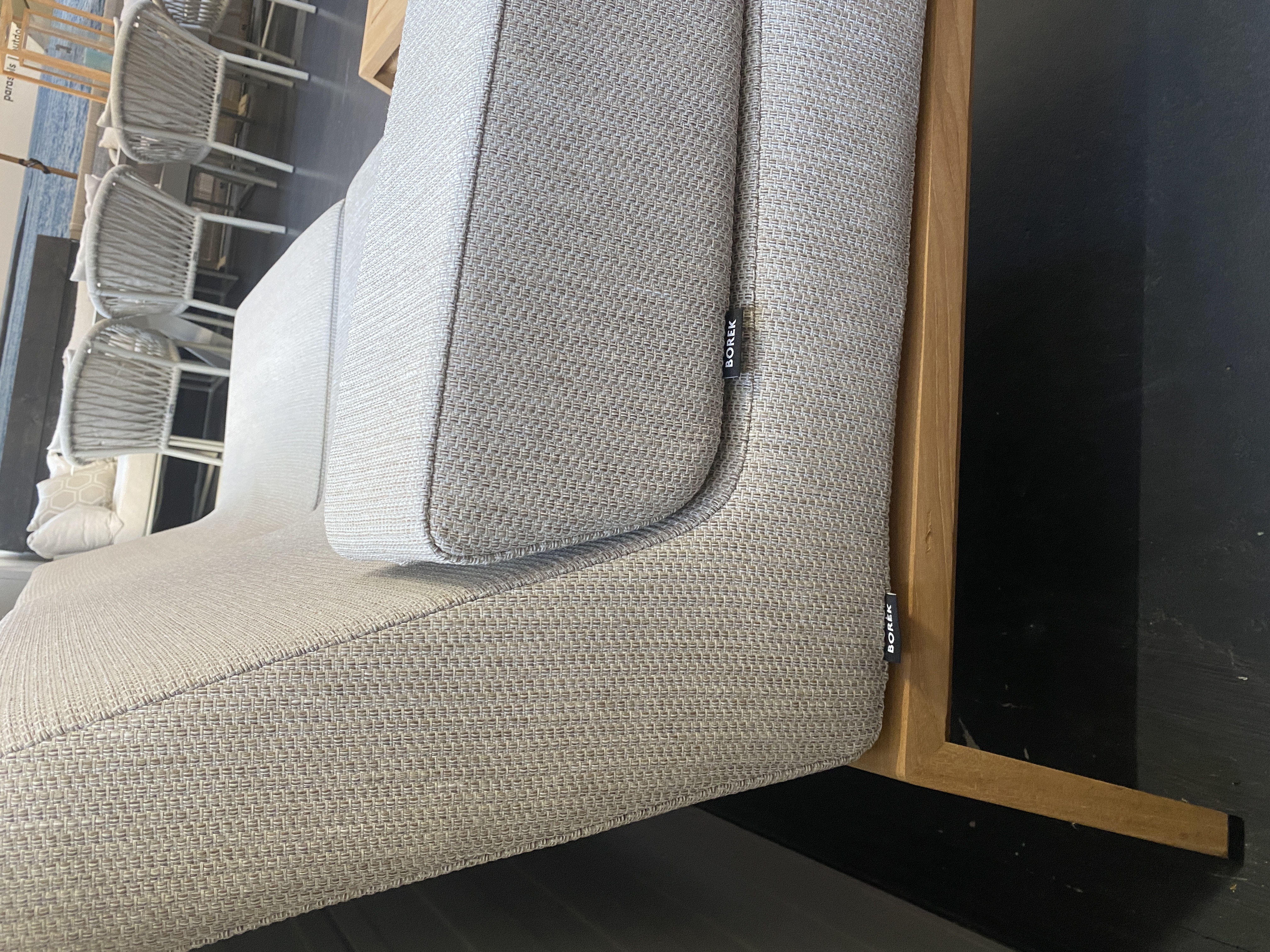 Loungeset Borek HYBRID bank, stoel en lage tafel