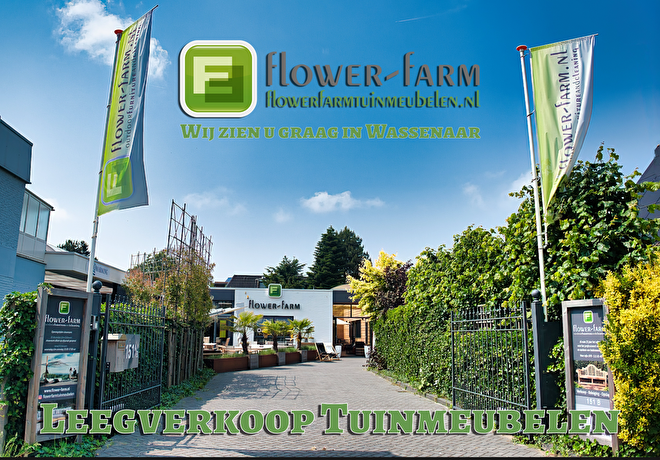 Leegverkoop Tuinmeubelen Flowerfarm Wassenaar