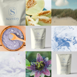 Verwen jezelf met de Scentsy Badzout Collectie