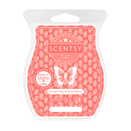 Sunset Sky & Strawberry Scentsy bar