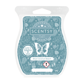 Blue Coconut Beach Scentsy bar