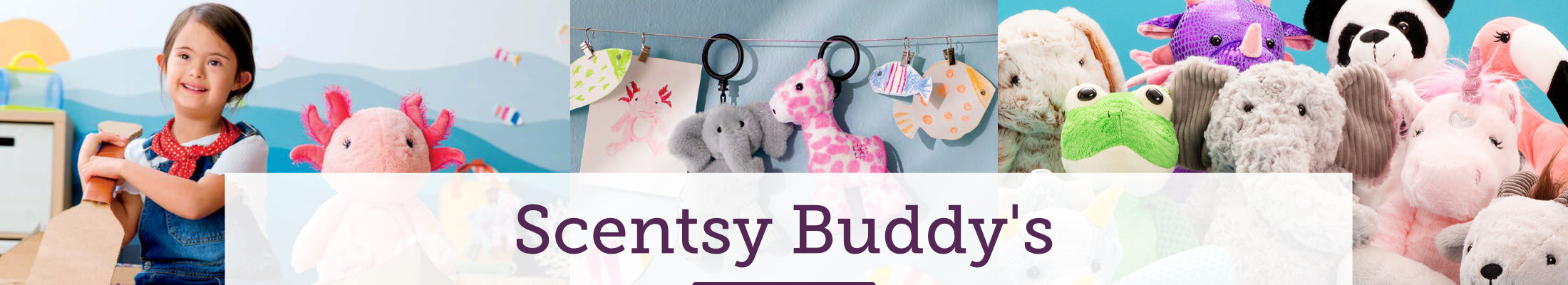 Scentsy Buddy's en Blankie en Budy Clips v5