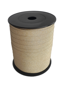 Lint glitter goud (10 mm)