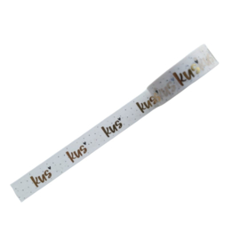 Washi tape - kus goud