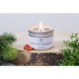 Herbal Candle - Keep Me Energized - Carneool