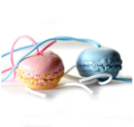 Gelukspoppetje macaron