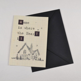 Kaart Home is Where the Heart is