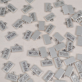 Bedel Wish Zilverkleurig