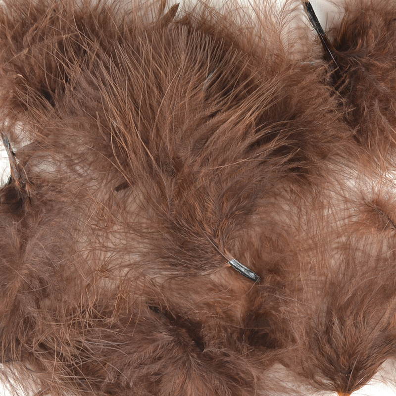 Luxe Veertje – Donkerbruin en Natuurlijk
