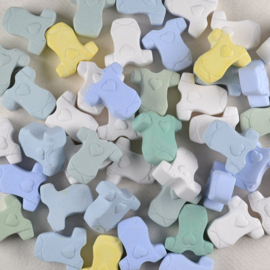 Geursteen Babyrompertje - Zachte Kleuren