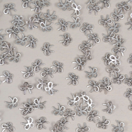 Bedel Strikje Zilverkleurig