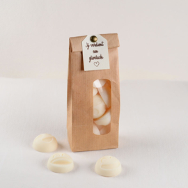 Zakje met Smiley Waxmelts Jij Verdient een Glimlach