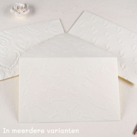 Envelopje met Reliëf