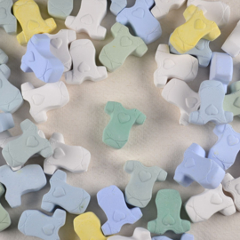 Geursteen Babyrompertje - Zachte Kleuren