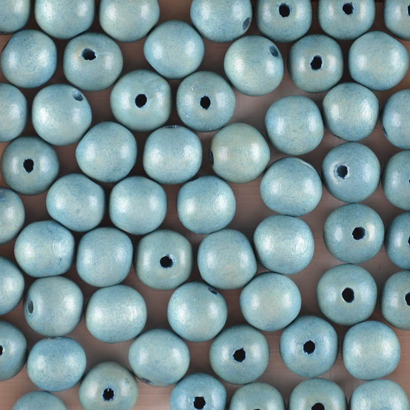 Kraal van Hout – Blauwgroen met Glanzende Glans