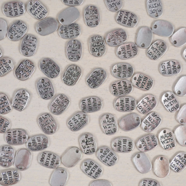 Bedel Made With Love Zilverkleurig