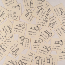 Sticker Stitched With Love