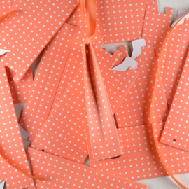Smal Cadeaudoosje Abrikoos met Lint