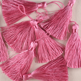 Kwastje | tassel roze