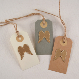 Label met Engelvleugels