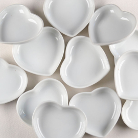 Hartvormig Schaaltje Wit