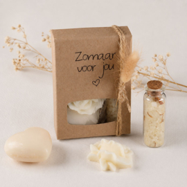 Geurcadeautje Zomaar voor Jou in Kraft Doosje