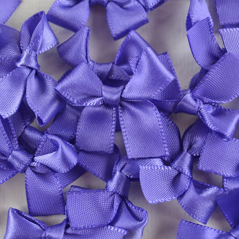 Satijnen Strikje – Paars