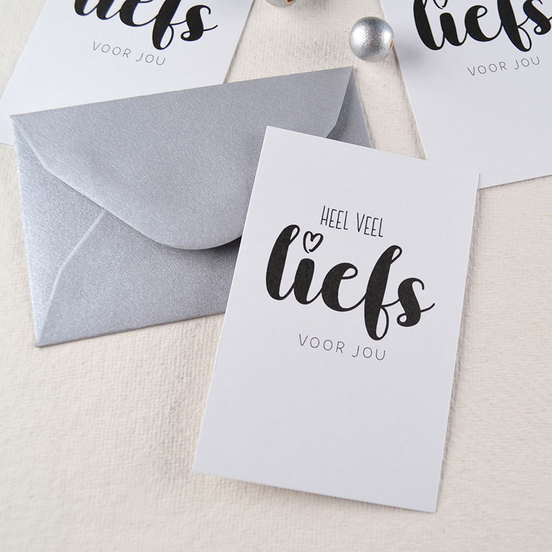 Kaartje – Heel Veel Liefs