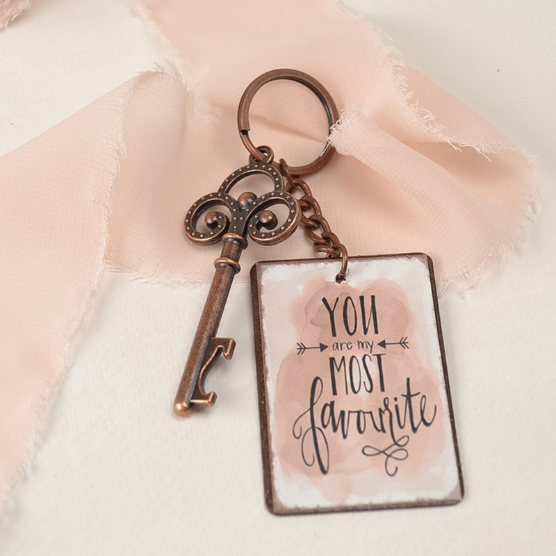 Sleutelhanger You Are My Favourite – Met Sleutel & Opener