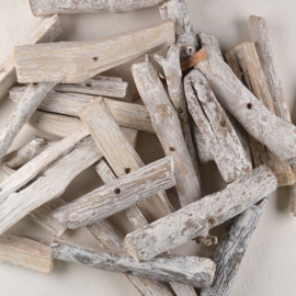 Grillige Houten Kraal White Wash - Drijfhout