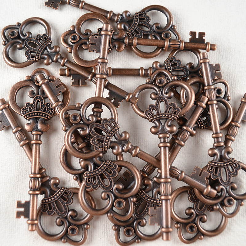 Sleutel Metaal Koper – Vintage Decoratiesleutel