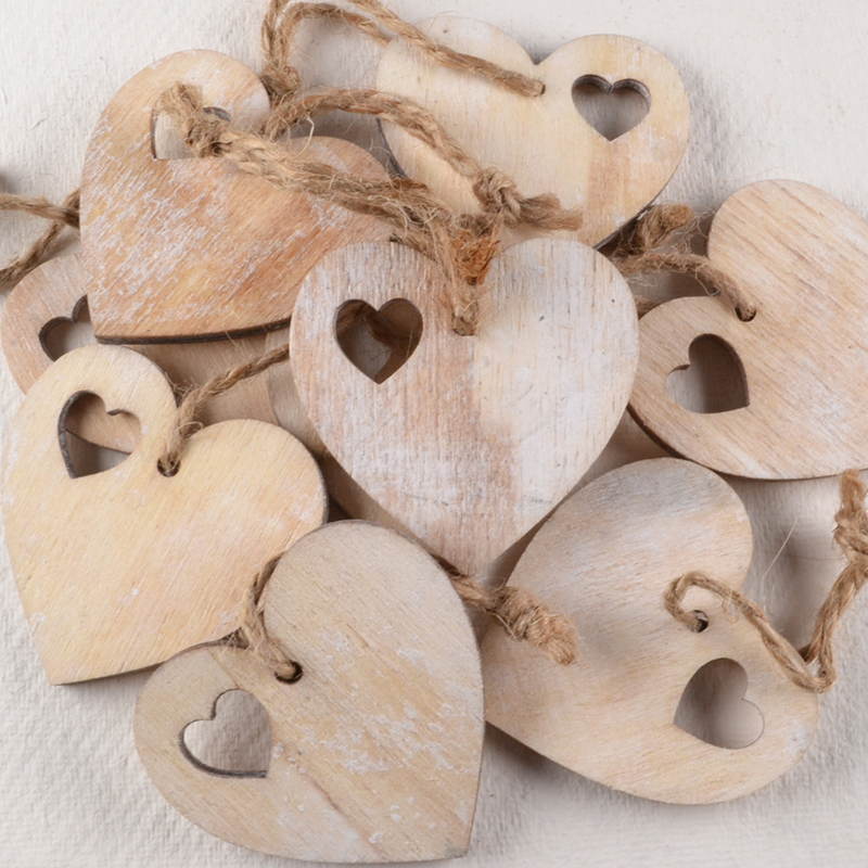 Hartje Hout – White Wash met Uitsnede