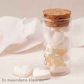 Potje You're so sweet met snoephartjes