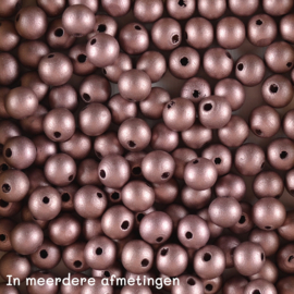Kraaltje hout vintage roze