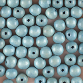 Kraaltje hout blauwgroen