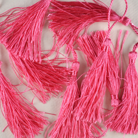 Kwastje | tassel fuchsia